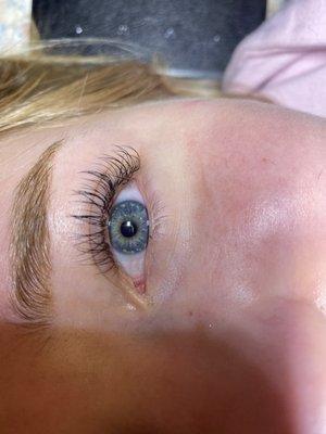 Classic eyelash extensions