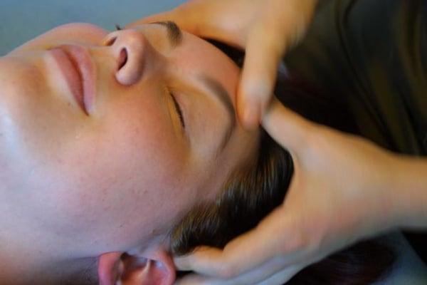 I see a lot of clients with headaches and TMJ issues, but head and scalp massage just feels kind of awesome even if you don't "need it".