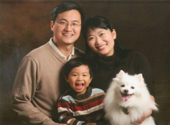 Dr. Fred Hsu and family