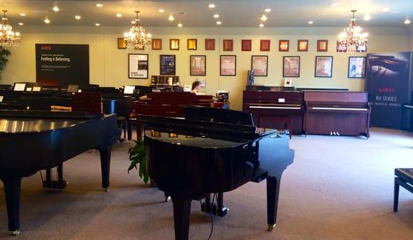 Shuff's is an exclusive dealer of Kawai Pianos.