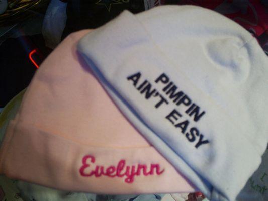 Customized baby beanies