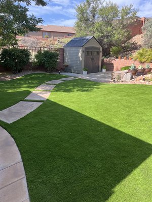 Installation of Artificial Turf after removing Natural Sod