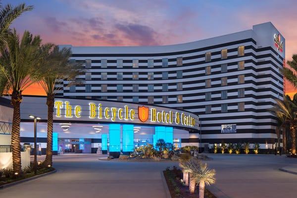 The Bike Hotel Spa is located inside the Bicycle Hotel & Casino