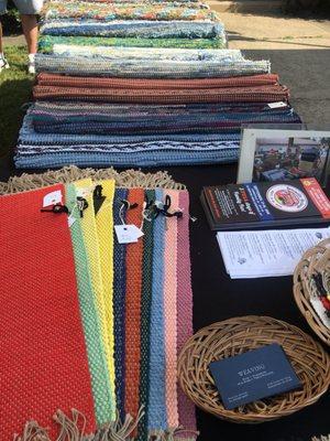 A great weaving booth.