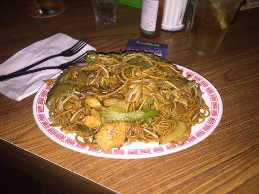 Chicken Lo Mein $5.00 Tuesday special