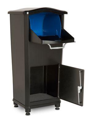 Elephantrunk Parcel Drop Box in Black