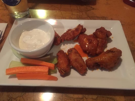 I have a weakness for wings and these hit the spot...