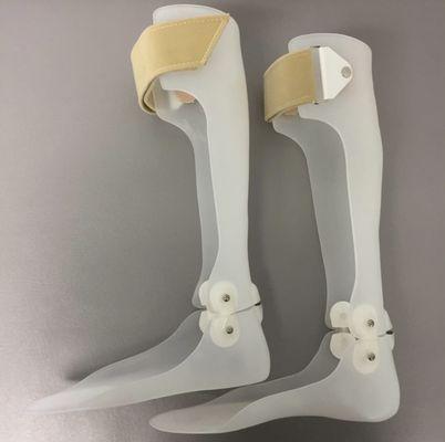 Custom Articulated AFOs (ankle-foot orthosis)