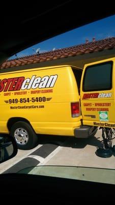 Look how clean the MasterClean truck is!