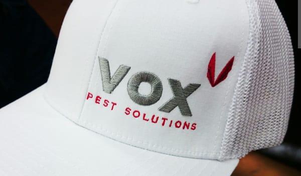 A stylish ¼ panel with embroidery on a Flexfit hat.