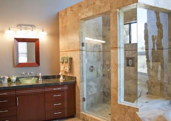 Bathroom remodels in the Fountain Hill area