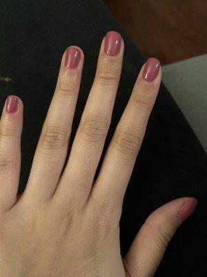 gel manicure