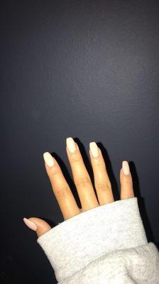 my acrylics gel nails: polish #616