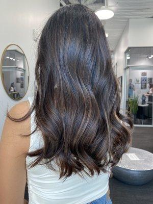 Natural balayage