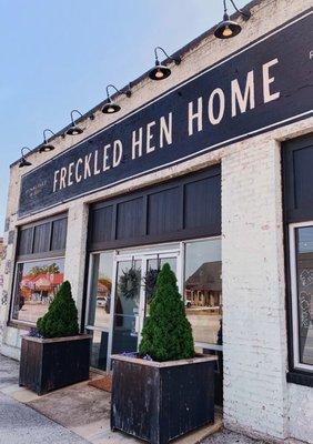 Freckled Hen Home is located at 1904 N. College Ave. in Fayetteville and is Freckled Hen's second new location! includes handmade local pott