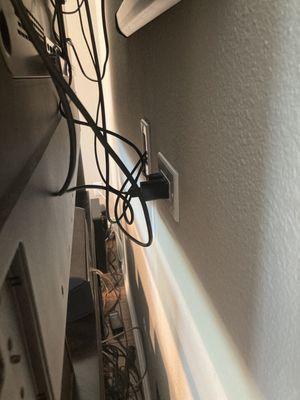 Wall outlet