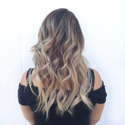 Balayage Session+Cool toner/Cut