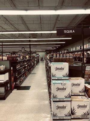 Tequila aisle