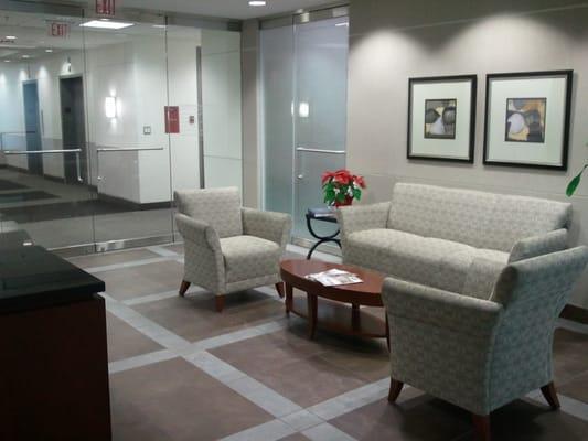 Reception area