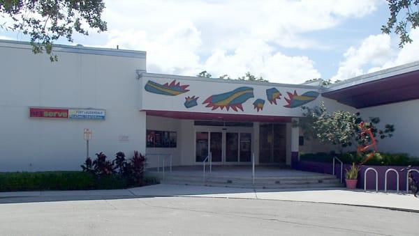 Library Entrance