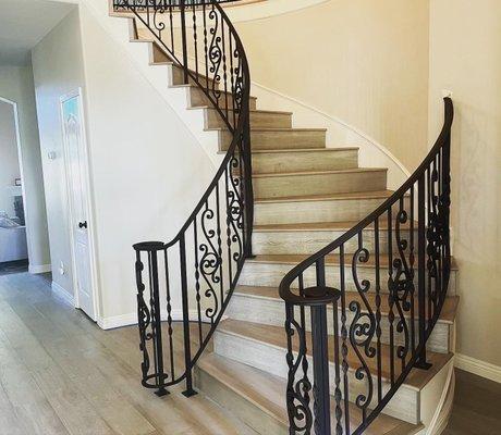 custom spiral stair case