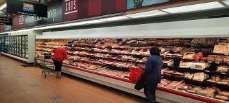 The meat department