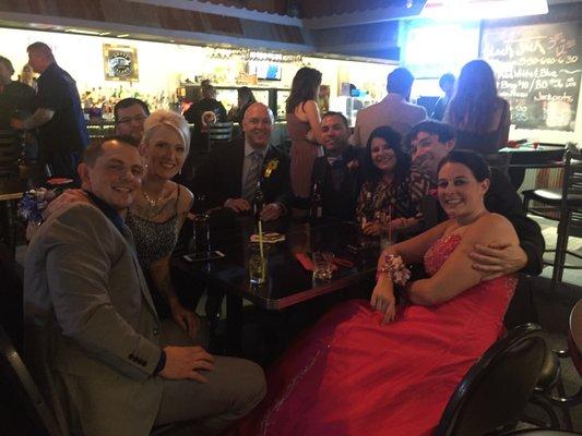 Adult prom pub crawl