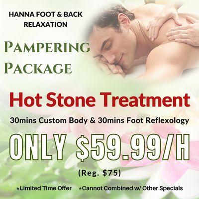 Pampering Package ONLY $59.99/h