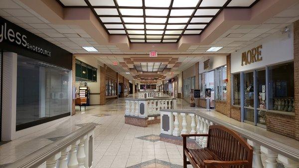 Mall interior.