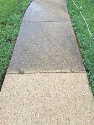 concrete cleaning