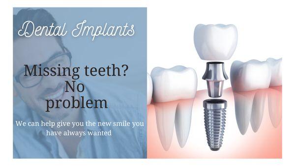 Need an implant?
Call today to schedule!