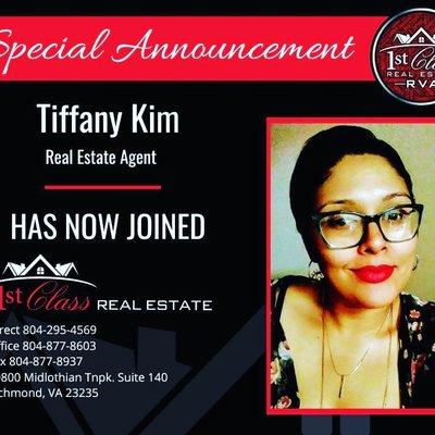 Tiffany Kim - 1st Class Real Estate