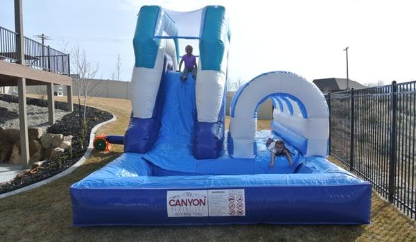 Water Slide and Slip'n Slide Combo