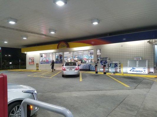 This gas station scores an Aplus