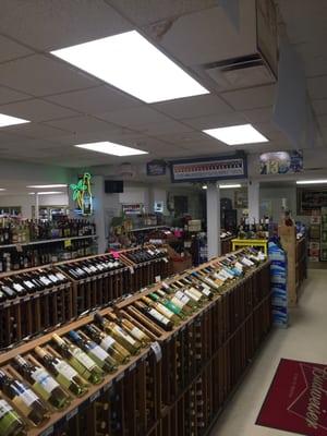 Great selection of fine wines