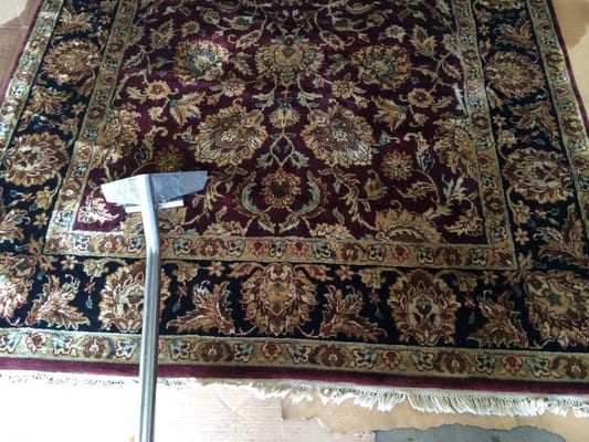 Oriental rug cleaning