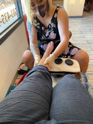 Best foot massage ever !