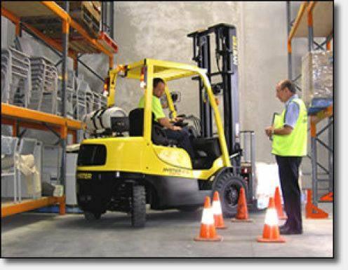 Hands on Forklift Training and Certification