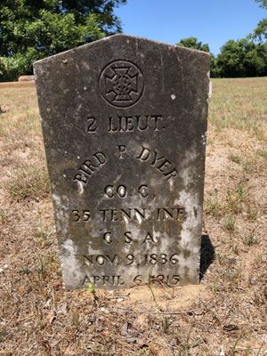 Confederate soldier attached to the Tennessee infantry.