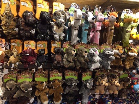 Woodlands Plush Dog Toys