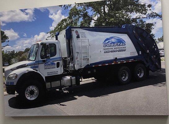 Coastal Waste Services  -one of our trucks