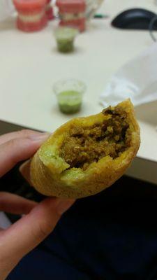 Ground beef empanada