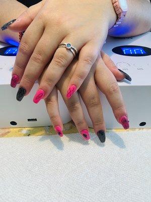 UV extension nails