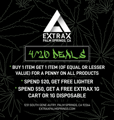 Extrax Palm Springs Cannabis Dispensary and Delivery