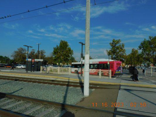 Is look both ways before you cross than cross over to the buses they do wait and many run every half an hour.