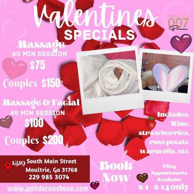 Valentines Day Is Coming!! Come out and pamper yourself!!