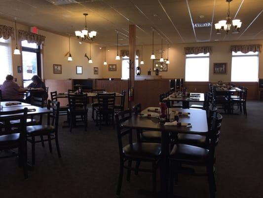 Large dining area