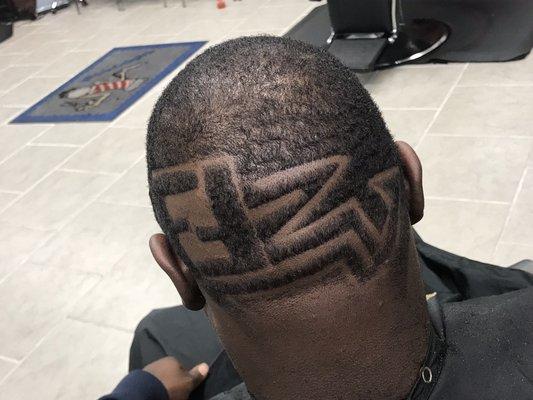 Wave length temp fade with Fendi design.