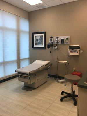 Patient exam room