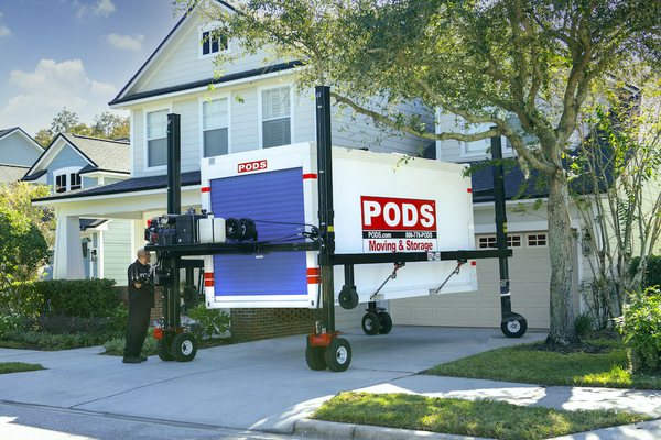 Conveniently load up your PODS container on your schedule. And because our containers are ground level, there’s no ramp to climb